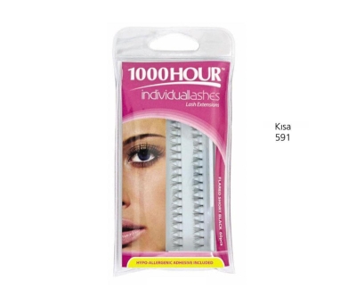 1000 Hour Flared Long Short 60pcs Takma Kirpik 591 - 1000 Hour