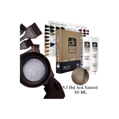 8.2 Bej Açık Kumral Saç Boyası 60 ML - Dlr