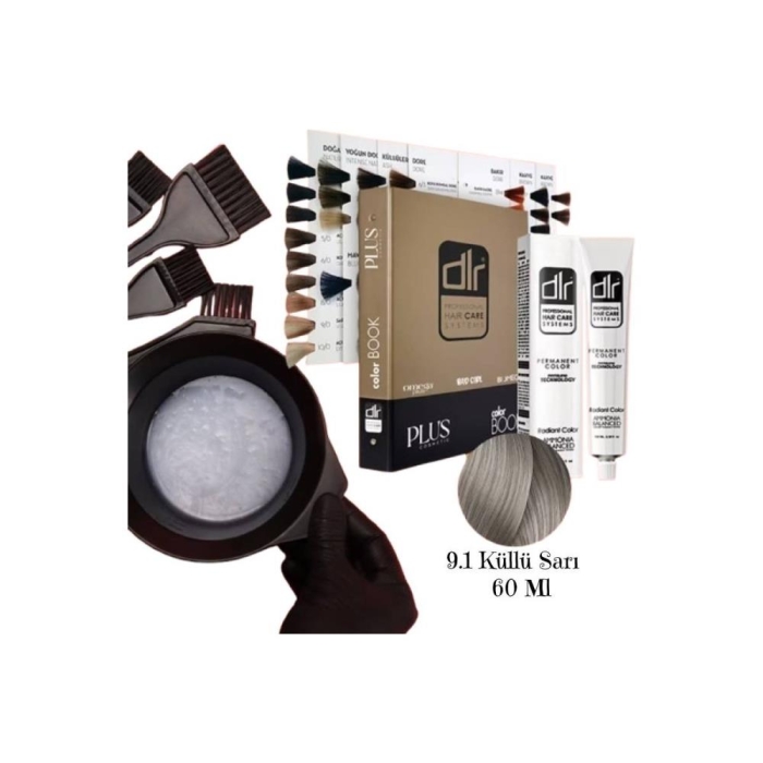 9.1 Küllü Sarı Saç Boyası 60 ml - 1