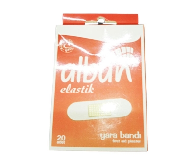 Alban Elastik Yara Bandı 20 Adet - Alban