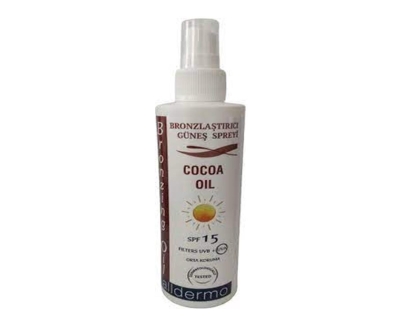 Alldermo Kakaolu Bronzlaştırıcı Sprey 200 Ml - Alldermo