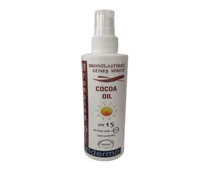Alldermo Kakaolu Bronzlaştırıcı Sprey 200 Ml - 1