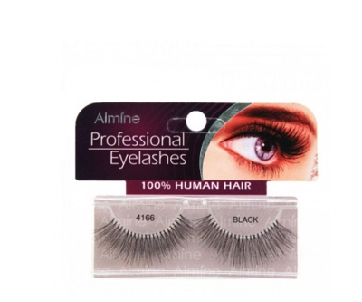 Almine Profesiosnal Eyelashes Black 4166 - Almine