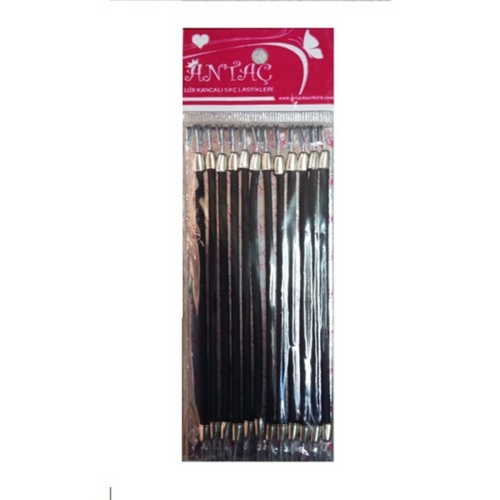 Antaç Kancalı Lastik 24'lü Paket Siyah - 2