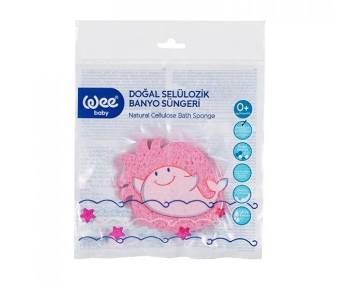 Wee Baby Doğal Selülozik Banyo Süngeri 915 - Balık - 1