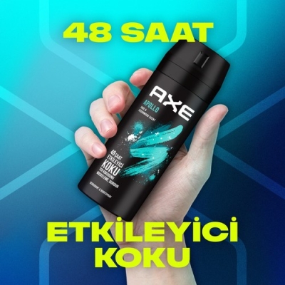 Axe Erkek Deodorant & Bodyspray Apollo 48 Saat Etkileyici Koku 150 ML - 5