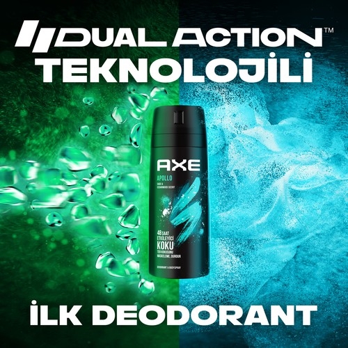 Axe Erkek Deodorant & Bodyspray Apollo 48 Saat Etkileyici Koku 150 ML - 6