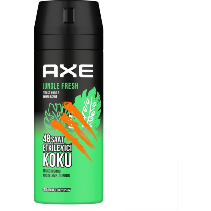 Axe Erkek Sprey Deodorant Jungle Fresh 48 Saat Etkileyici Koku 150 ml - 2