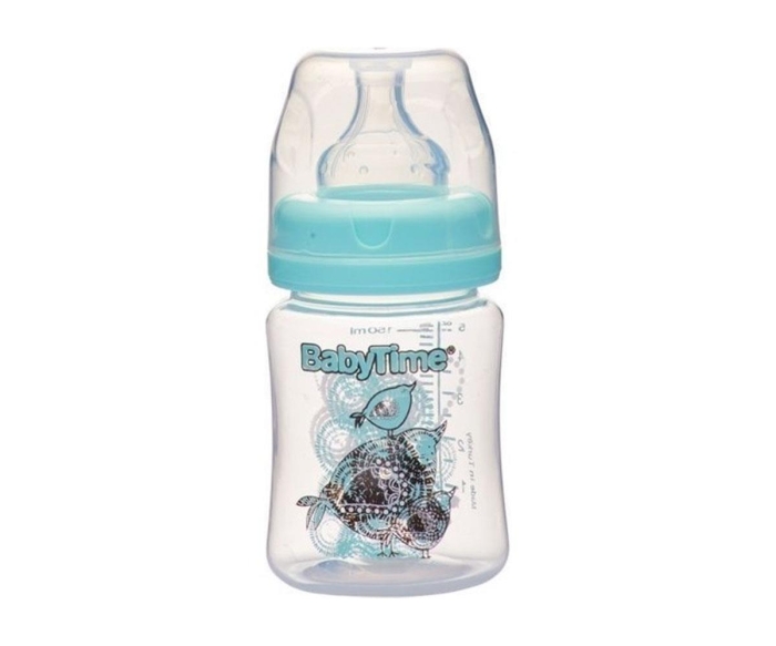 Baby Time BT076 Geniş Ağız Pp Biberon 150 Ml - Yeşil - 1