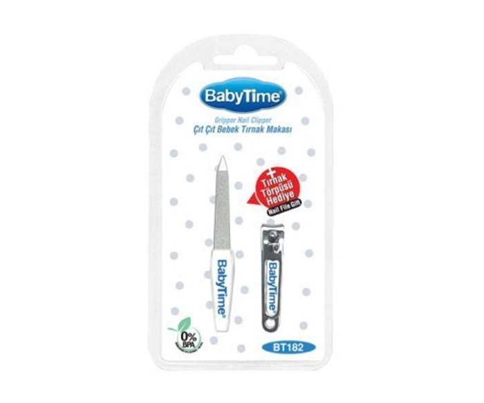 Baby Time Çıt Çıt Bebek Tırnak Makası + Törpü - 1