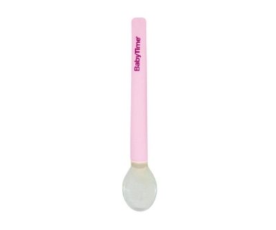 Babytime BT112 Silikon Kaşık - Pembe - Baby Time
