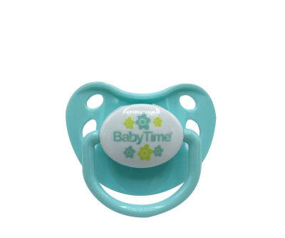 Babytime BT128-1 Damaklı 0-6 Ay Mat Emzik No:1 - Yeşil - Baby Time