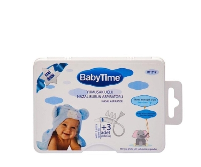 Babytime BT217 Yumuşak Uçlu Burun Aspiratörü - Baby Time