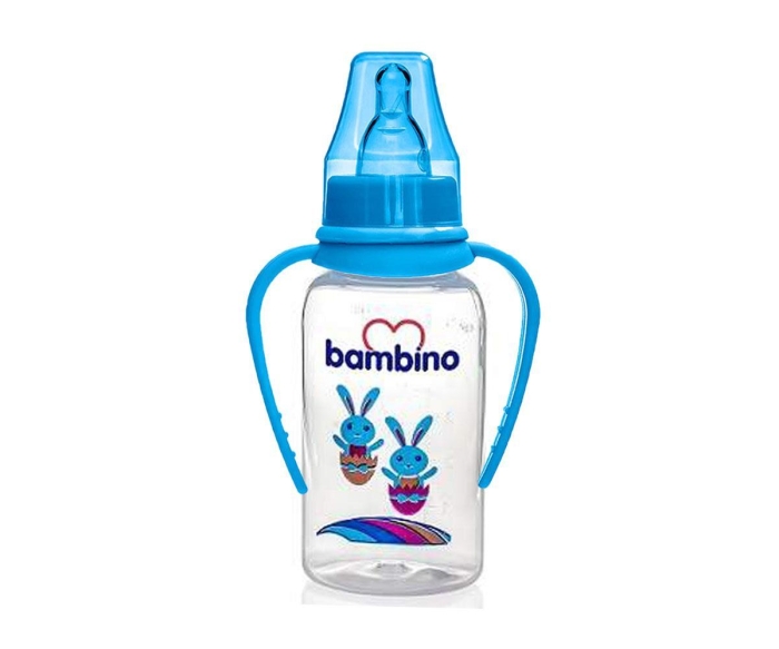 Bambino 0+ Ay Natural Pp Kulplu Biberon 150 Ml - Mavi - 1