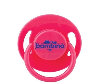 Bambino Emzik Silikon Kiraz Uç No:2 / Pembe / 6-12 Ay - 1