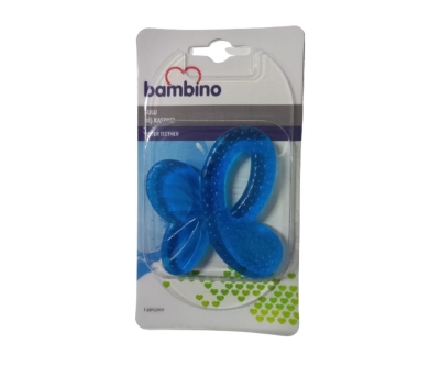 Bambino Figürlü Sulu Diş Kaşıyıcı P0658 Mavi Kelebek - Bambino