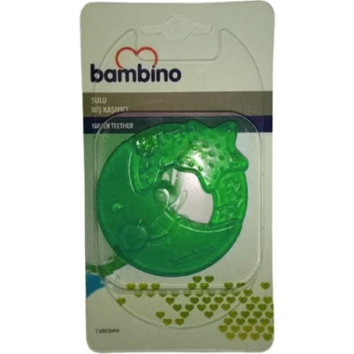 Bambino Figürlü Sulu Diş Kaşıyıcı P0658 Yeşil Ay-Yıldız - Bambino