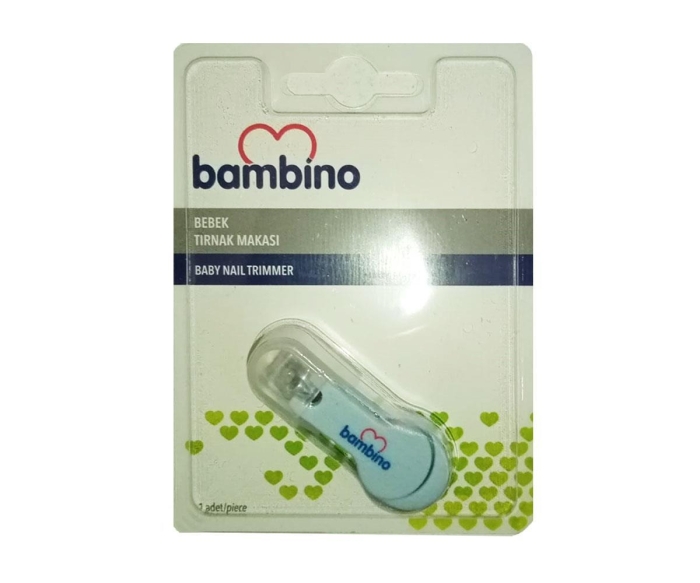 Bambino Muhafazalı Çıt Çıt Makas P0667 - Mavi - 1