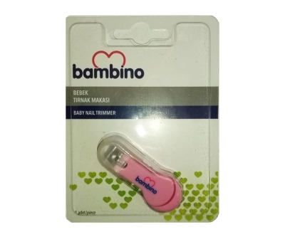 Bambino Muhafazalı Çıt Çıt Makas P0667 - Pembe - Bambino