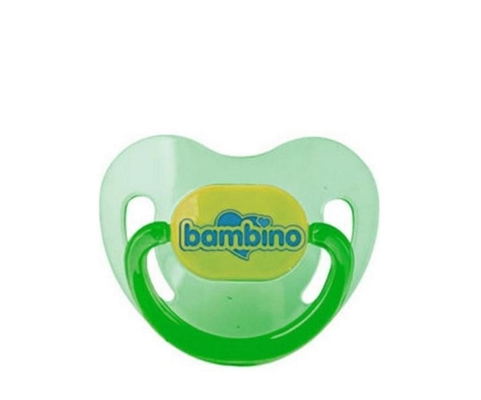 Bambino Renkli Damaklı Emzik 6-18 Ay - Yeşil - 1