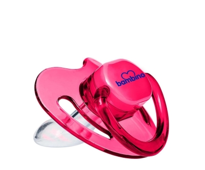 Bambino Silikon Damaklı Emzik 6-18 Ay - Pembe - Bambino
