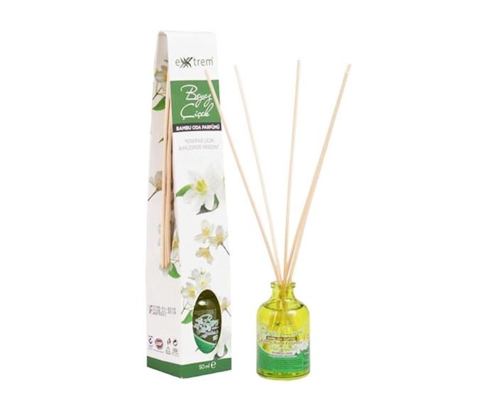 Bambu Beyaz Çiçek Oda Kokusu 50 ml - 1