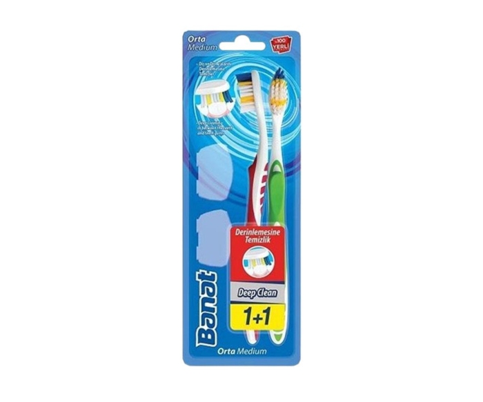 Banat Diş Fırçası Deep Clean 1+1 - 1