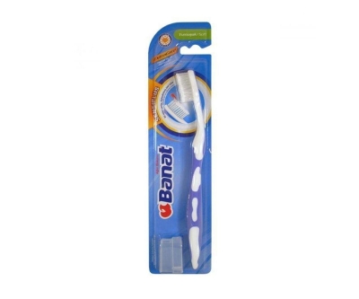 Banat Duocare Medium/Orta Diş Fırçası - Mavi - Banat