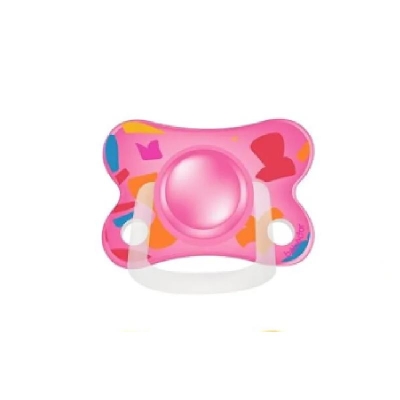 Bebedor 6-18 Ay Simetrik Uçlu Emzik-Pembe - Bebedor