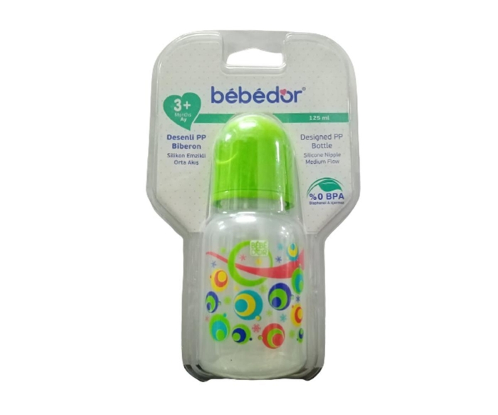 Bebedor B-23302 Desenli Pp Biberon 125 Ml - Yeşil - 1
