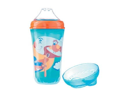 Bebedor B-8509 Yalıtımlı Akıtmayan Yumuşak Uçlu Alıştırma Bardağı - Bebedor