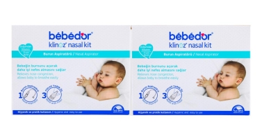 Bebedor Klinoz Bebek Aspiratörü + Bebedor Klinoz Bebek Aspiratörü 2 li - Bebedor