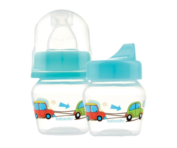 Bebedor Mini Bardak ve Biberon 30 Ml - Turkuaz (Tek Adet) - 1