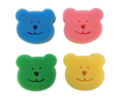 Bebedor Renkli Bebek Banyo Süngeri (4'lü Paket) - Bebedor