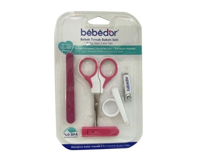 Bebedor Tırnak Bakım Seti 8550 - Pembe - Bebedor