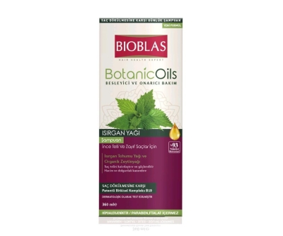 Bioblas Şampuan Botanic Oils 360 ml Isırgan Yağı - Bioblas