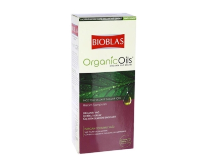 Bıoblas Şampuan Organicare İnce Zayıf Saçlar 500 Ml - Bioblas
