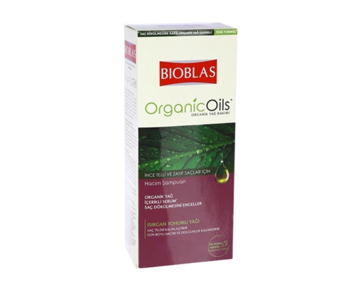 Bıoblas Şampuan Organicare İnce Zayıf Saçlar 500 Ml - 1