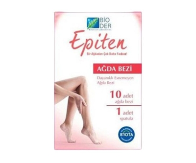 Bioder Epiten Ağda Bezi 10 Adet - Bioder