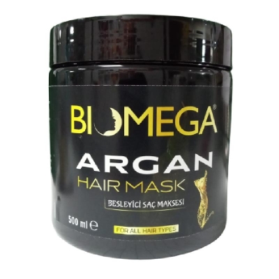 Biomega Argan Hair Mask Besleyici Saç Maskesi 500 ml - BIOMEGA