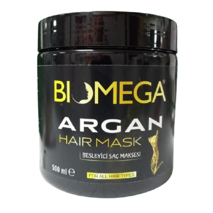 Biomega Argan Hair Mask Besleyici Saç Maskesi 500 ml - 1
