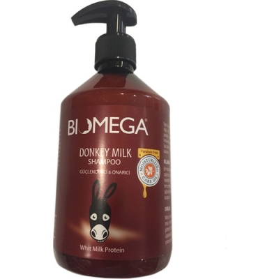 Biomega Sülfatsız Eşek Sütü Şampuanı 500 Ml - Biomega