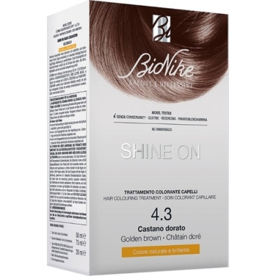 Bionike Shine On Saç Boyama Kiti Altın Kahverengi No: 4.3 - Bionike