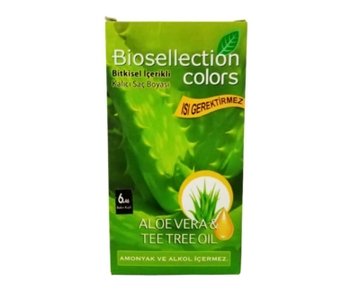 Biosellection Bitkisel İçerikli Kalıcı Saç Boyası 6.46 - Bakır Kızıl - Biosellection
