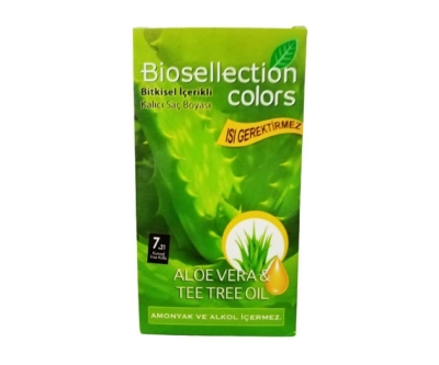 Biosellection Bitkisel İçerikli Kalıcı Saç Boyası 7.21 - Kumral Yoğun Küllü - Biosellection