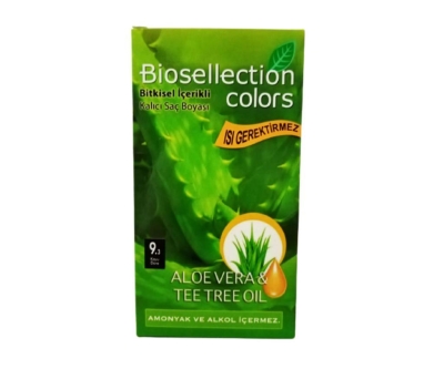 Biosellection Bitkisel İçerikli Kalıcı Saç Boyası 9.3 - Koyu Dore - Biosellection