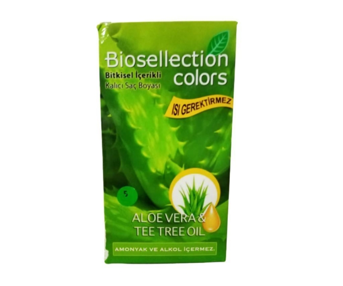 Biosellection Bitkisel İçerikli Kalıcı Saç Boyası No:5 - 1