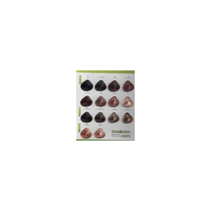 Biosellection Bitkisel İçerikli Kalıcı Saç ÇİKOLATA KAHVE - 2