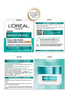 Bright Reveal Koyu Leke Karşıtı, Cilt Tonu Eşitleyici Spf50 Nemlendirici Krem Niasinamid 50ml - 8