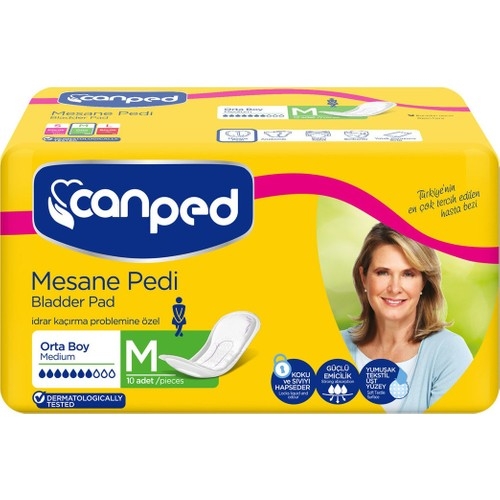 CAANPED MESANE PEDİ M BOY (10 ADET) - 1